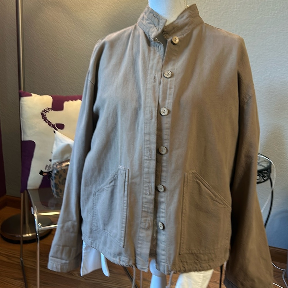 Vintage Sea Breeze jacket, sz L, tan